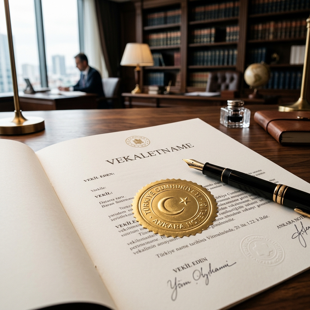 Türkische Vollmacht aus Deutschland: Notar, Apostille und Konsulat – Der vollständige Leitfaden (2026)